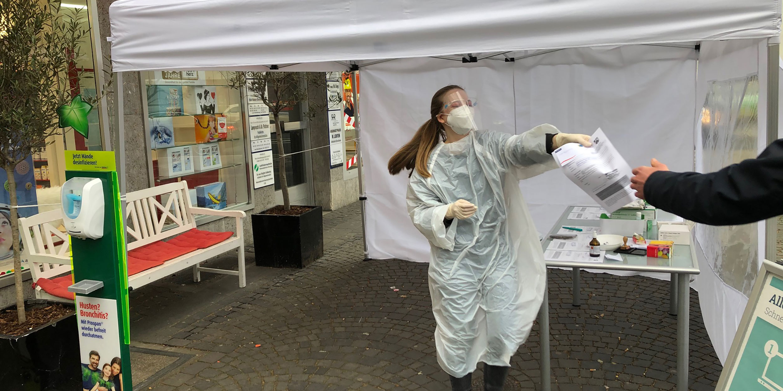 CoronaTeststation Apotheke am Oberbilker Markt